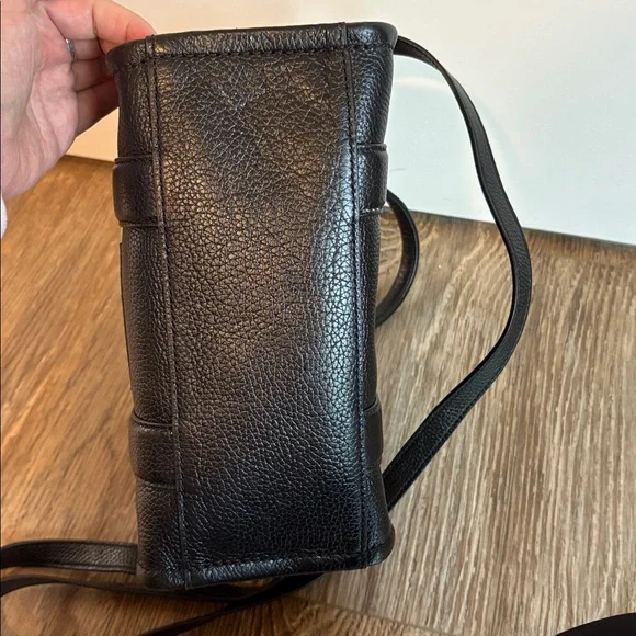 Marc Jacobs Black Leather The Tote Bag - Sz Small - Picture 9 of 14